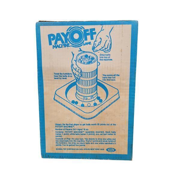 PAYOFF MACHINE Game by IDEAL TOY CORP 1978 BNIB Family Vintage Marbles Age 7 Up - Picture 2 of 6